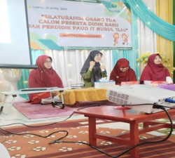 Silaturahmi Orang Tua Calon Peserta Didik Baru dan Ustadzah PAUD IT Nurul Ilmi “Kesiapan Pra Sekolah Anak di Usia 4 Tahun”