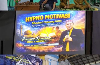 Hypno Motivasi “Mindset Pejuang Ilmu”, Bangkitkan Semangat Belajar Siswa SMKN 2 Amuntai