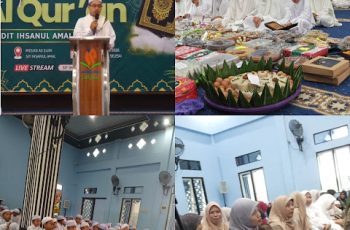 Wakil Ketua I Bidang Akademik STIQ Rakha Amuntai Menjadi Pemateri Tausiah Pada Acara Khataman Al-Qur’an SDIT Ihsanul Amal